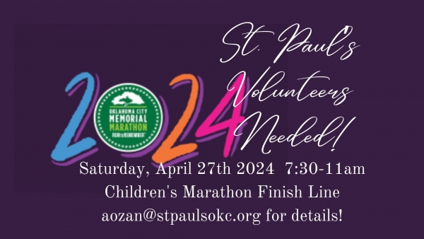 Children's Marathon Volunteer Event 